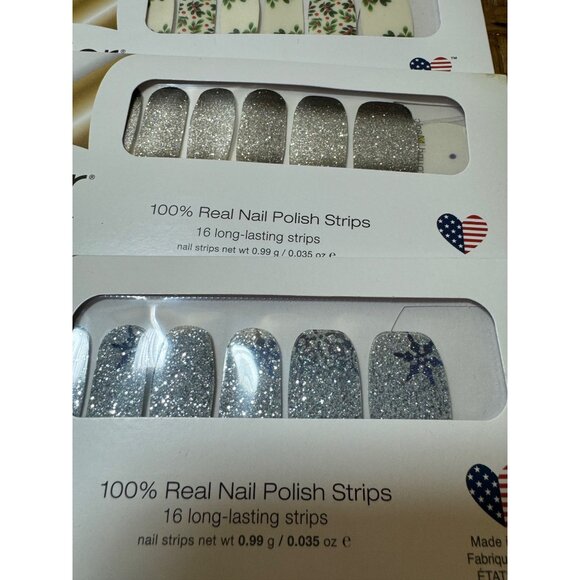 Color Street 100% Real Nail Polish Strips Variety Pack Bundle Of 5 NEW - Picture 3 of 12
